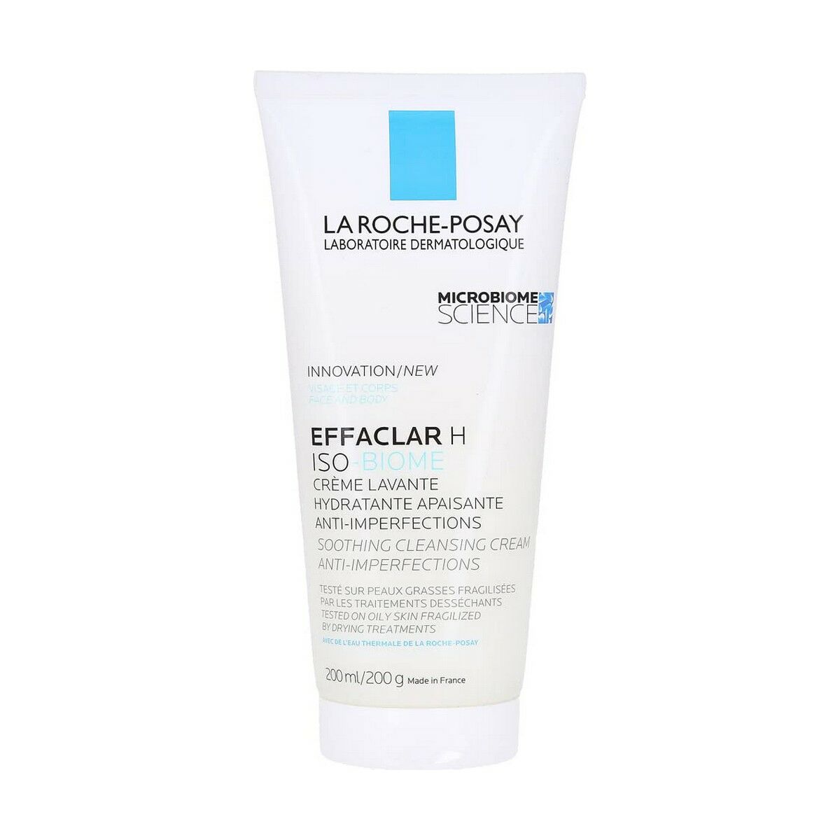 Vårdande rengöring La Roche Posay Effaclar H Biome 200 ml