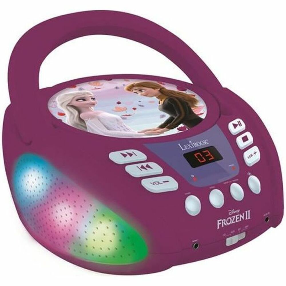 Spelare Lexibook Frozen LED Ljus CD Barn Bluetooth Bluetooth 5.0