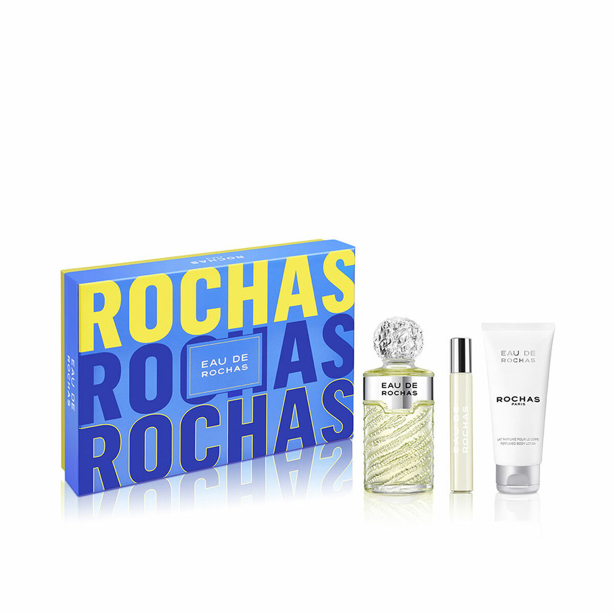 Parfymset Damer Rochas EAU DE ROCHAS 3 Delar
