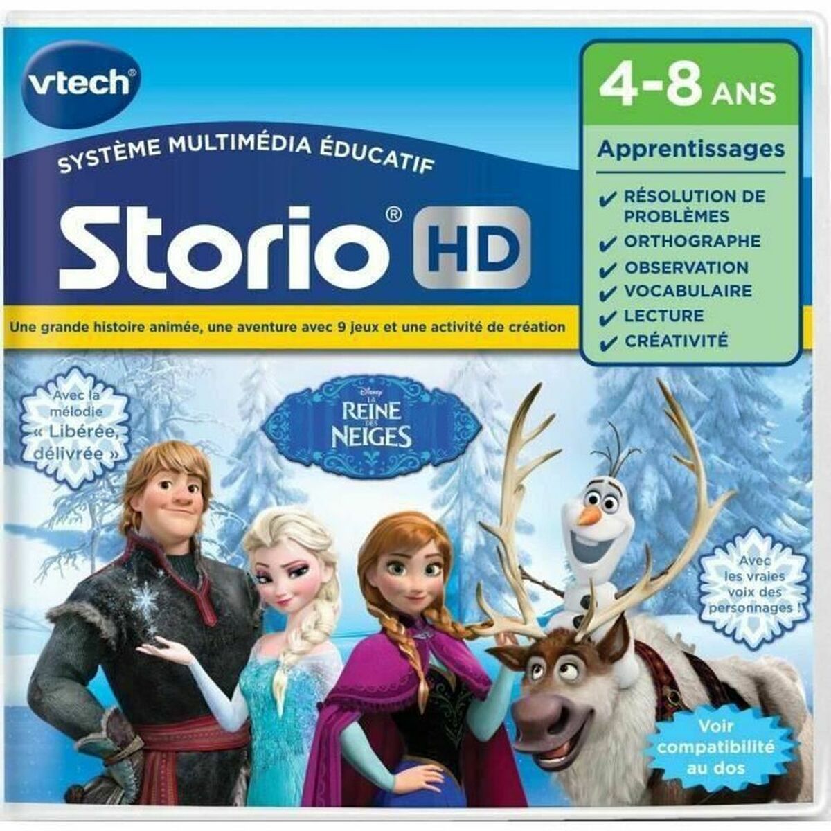 Tillbehör Vtech Storio Educational Game The Snow Queen (FR)