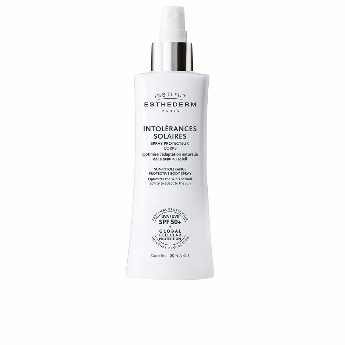 Solskydd Institut Esthederm INTOLÉRANCES SOLAIRES Spf 50 150 ml