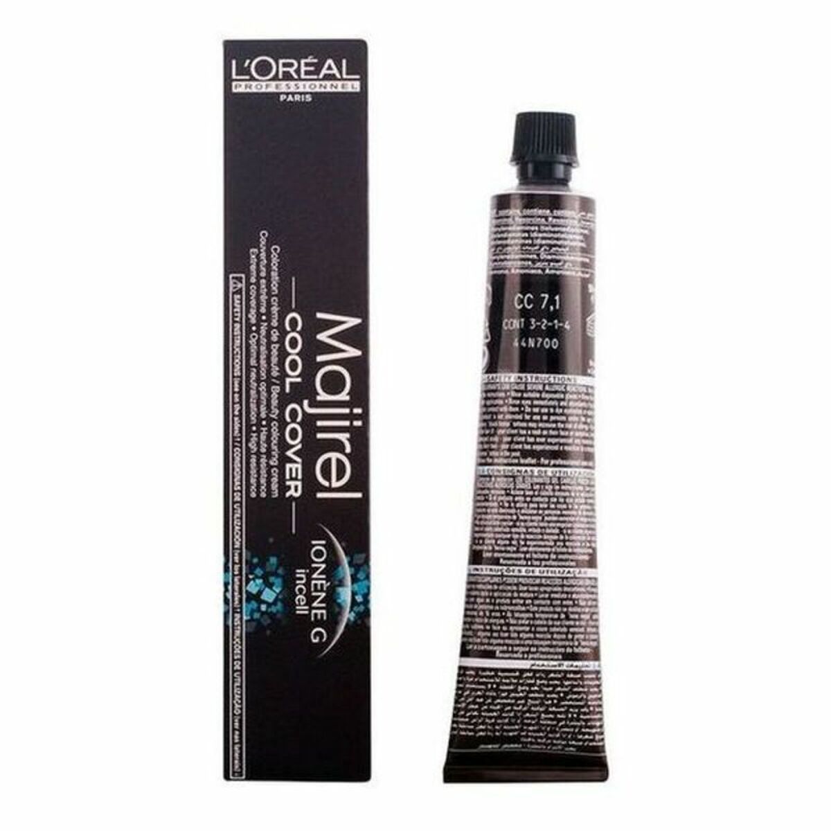 Permanent färg Majirel Cool-Cover L'Oreal Professionnel Paris 0000017694 Askblond 50 ml