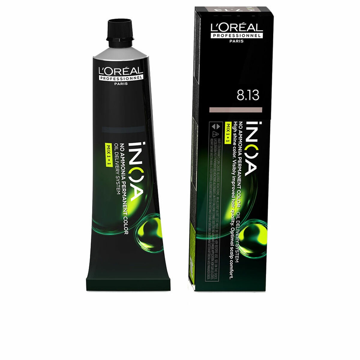 Permanent hårfärg L'Oreal Professionnel Paris Inoa Utan ammoniak 60 g Nº 8.13