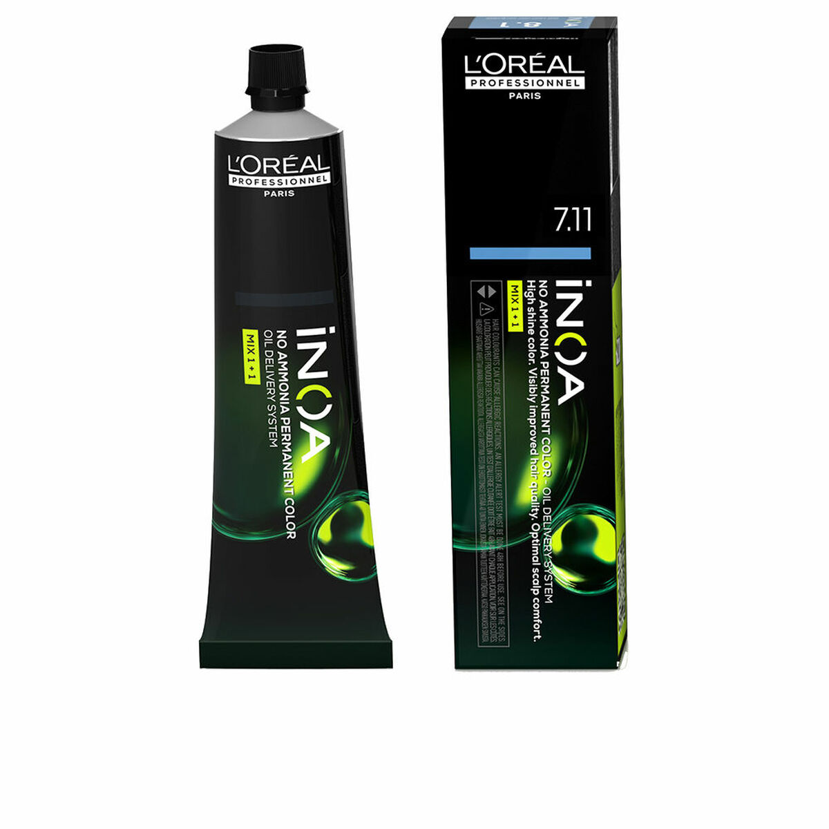 Permanent färg L'Oreal Professionnel Paris Inoa Nº 7.11 60 g