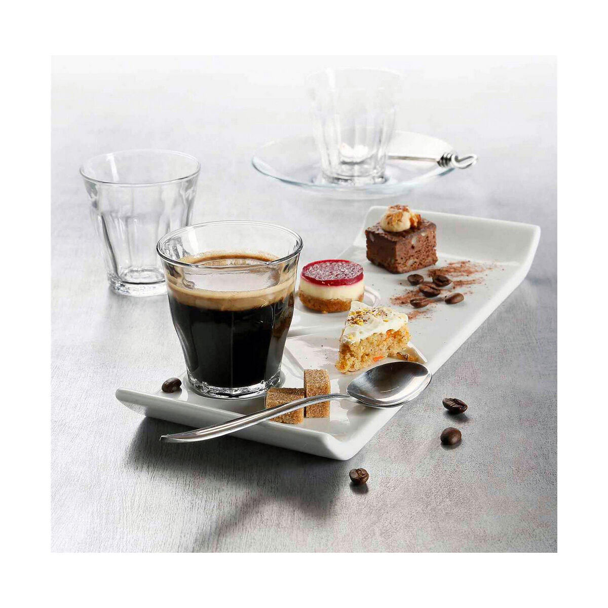 Glasset Duralex 1023AB06/6 90 ml (6 antal)