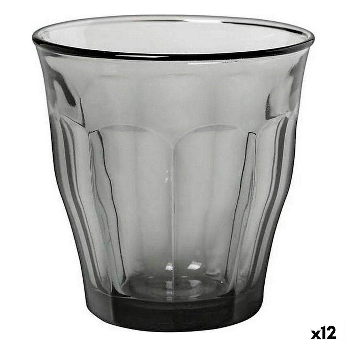 Glasset Duralex Picardie Grå 4 Delar 310 ml (12 antal)