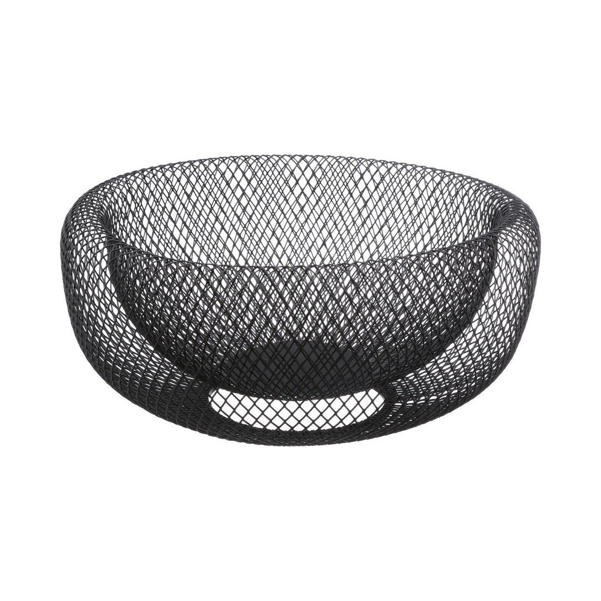 Fruktskål 5five Simply Smart Noir Kitchen Svart Metall 27 cm Ø 27 cm