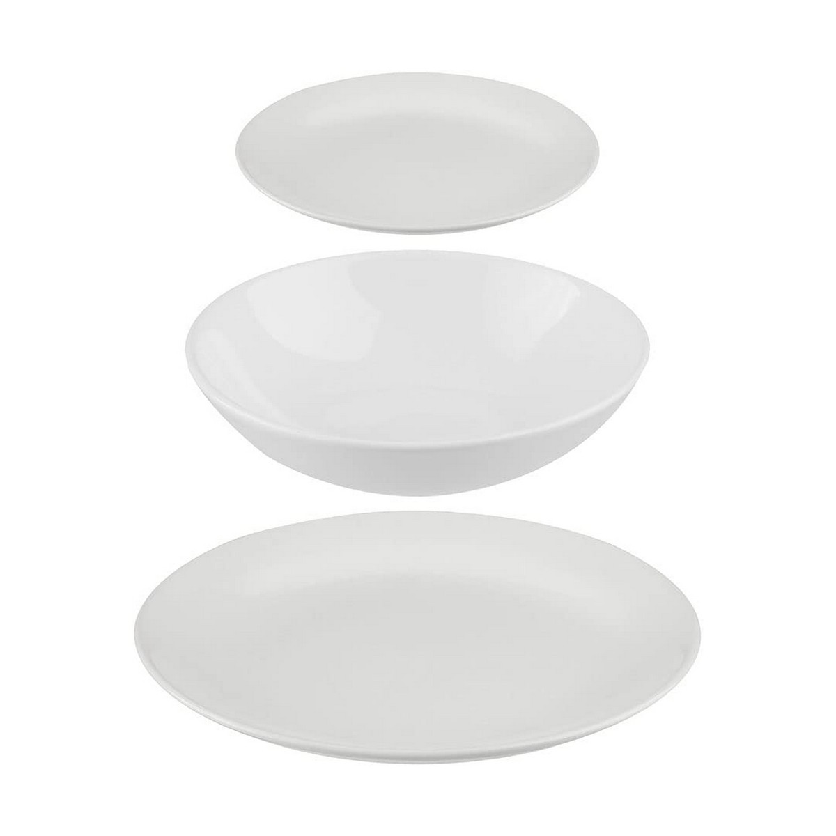 Matservis Secret de Gourmet Vit Keramik 18 Delar