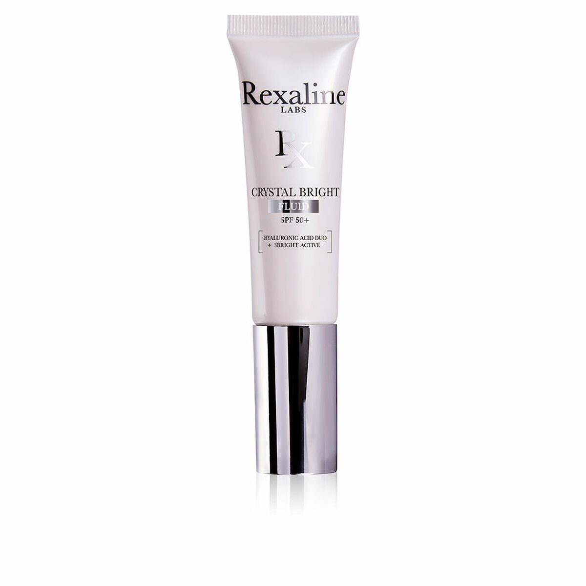 Fuktande och mattande vatten Rexaline Crystal Bright Spf 50 Hyaluronsyra