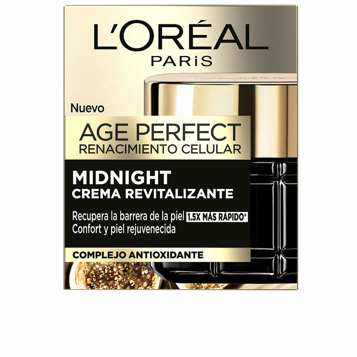 Anti-aging nattkräm L'Oreal Make Up Age Perfect Vitaliserande 50 ml