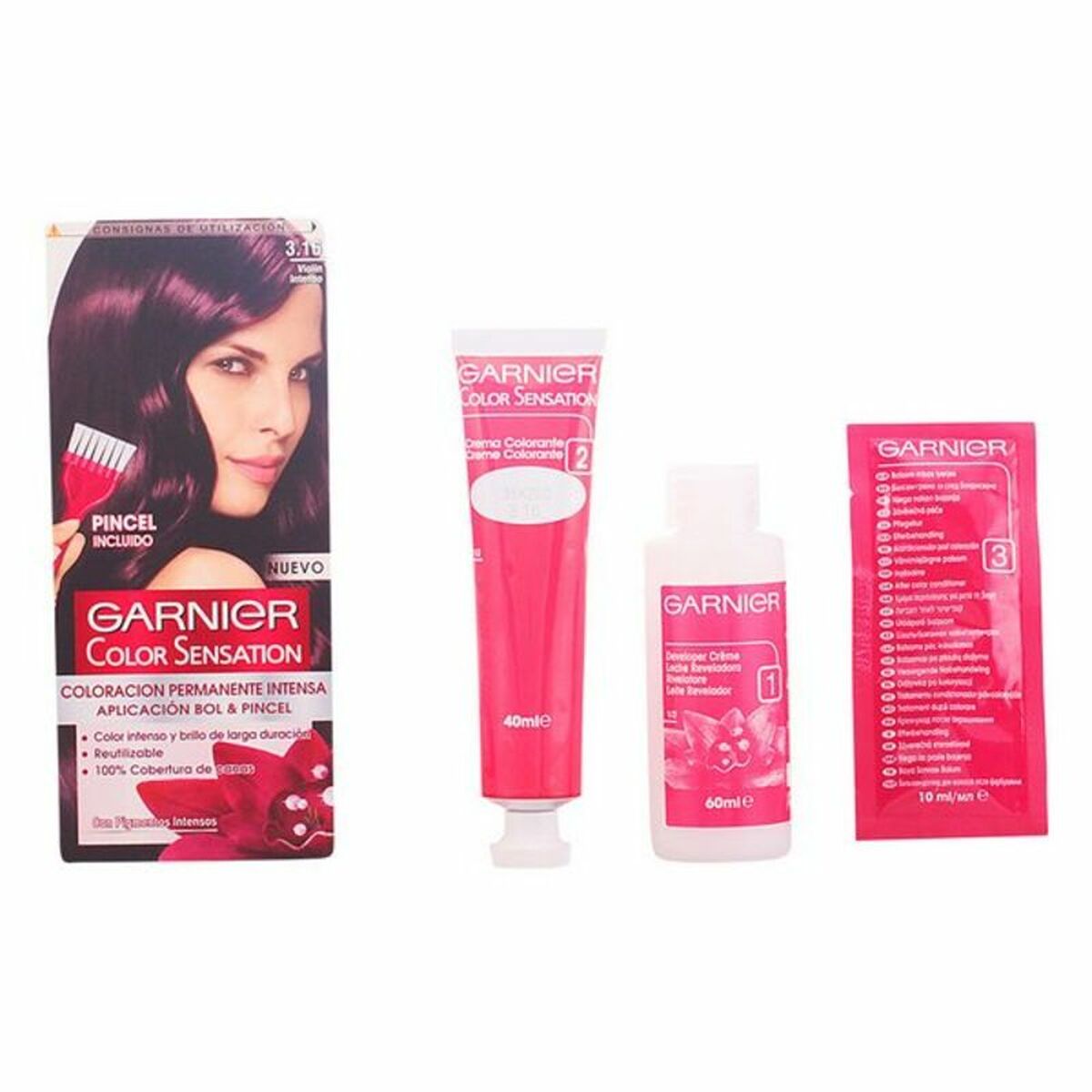 Permanent färg Color Sensation Garnier 4.15 - chocolate