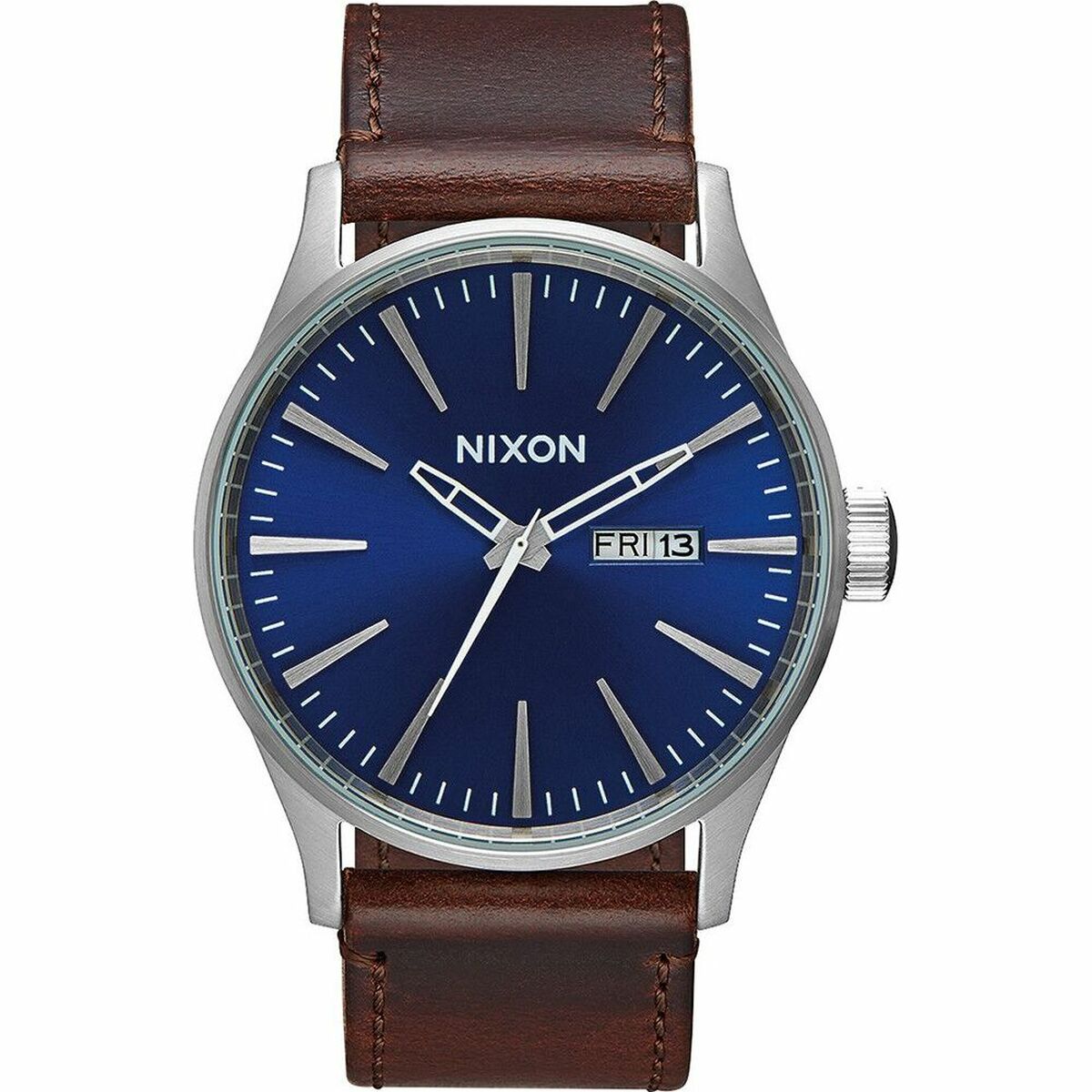 Herrklocka Nixon Sentry Silvrig