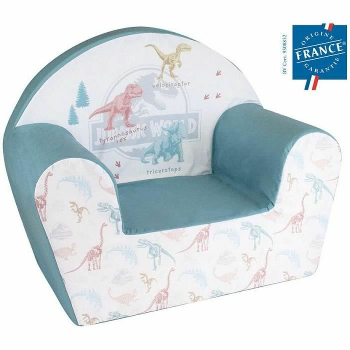 Barnfåtölj Fun House JURASSIC WORLD 52 x 33 x 42 cm