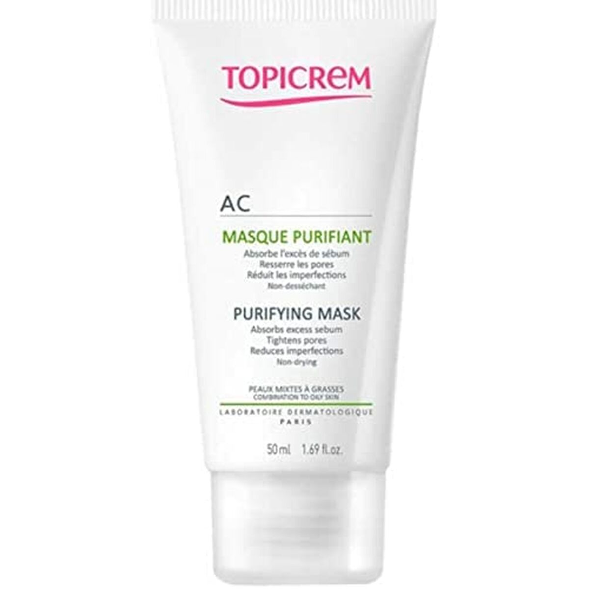 Renande ansiktsmask Topicrem 50 ml