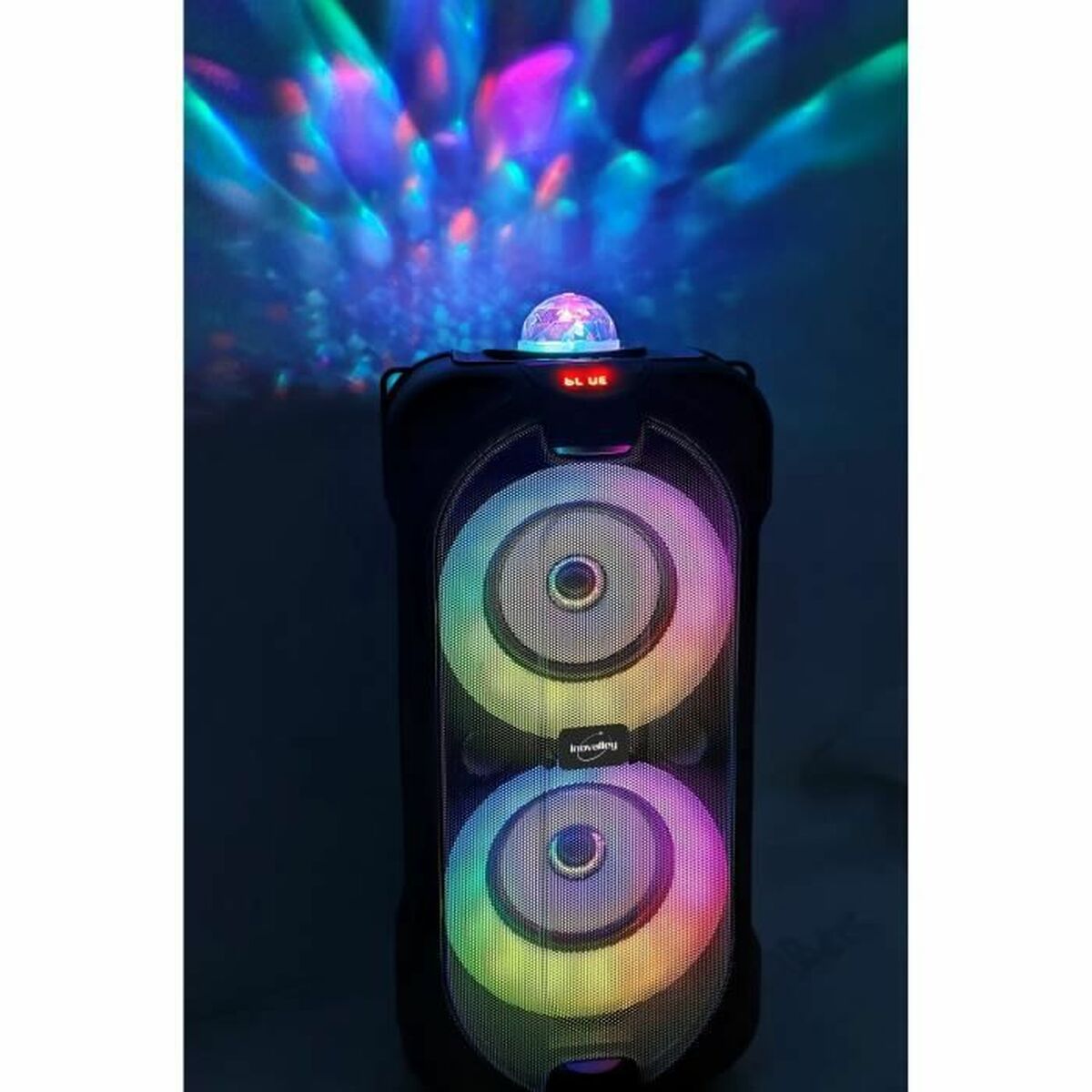 Bluetooth Högtalare med Karaoke Mikrofon Inovalley Svart