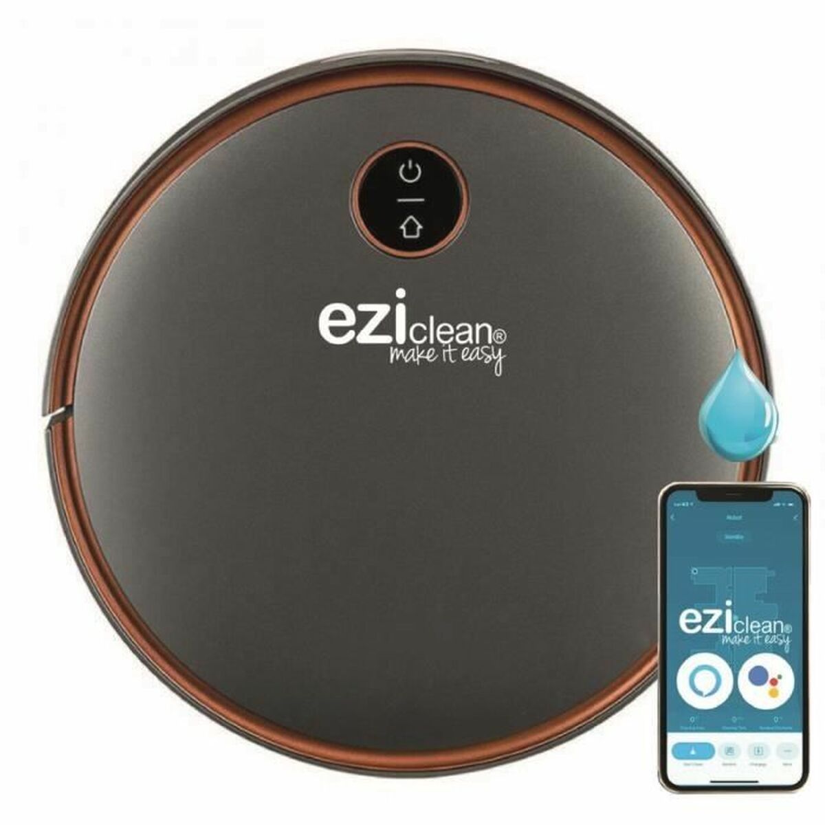 Robotdammsugare EZIclean Aqua iMap A50