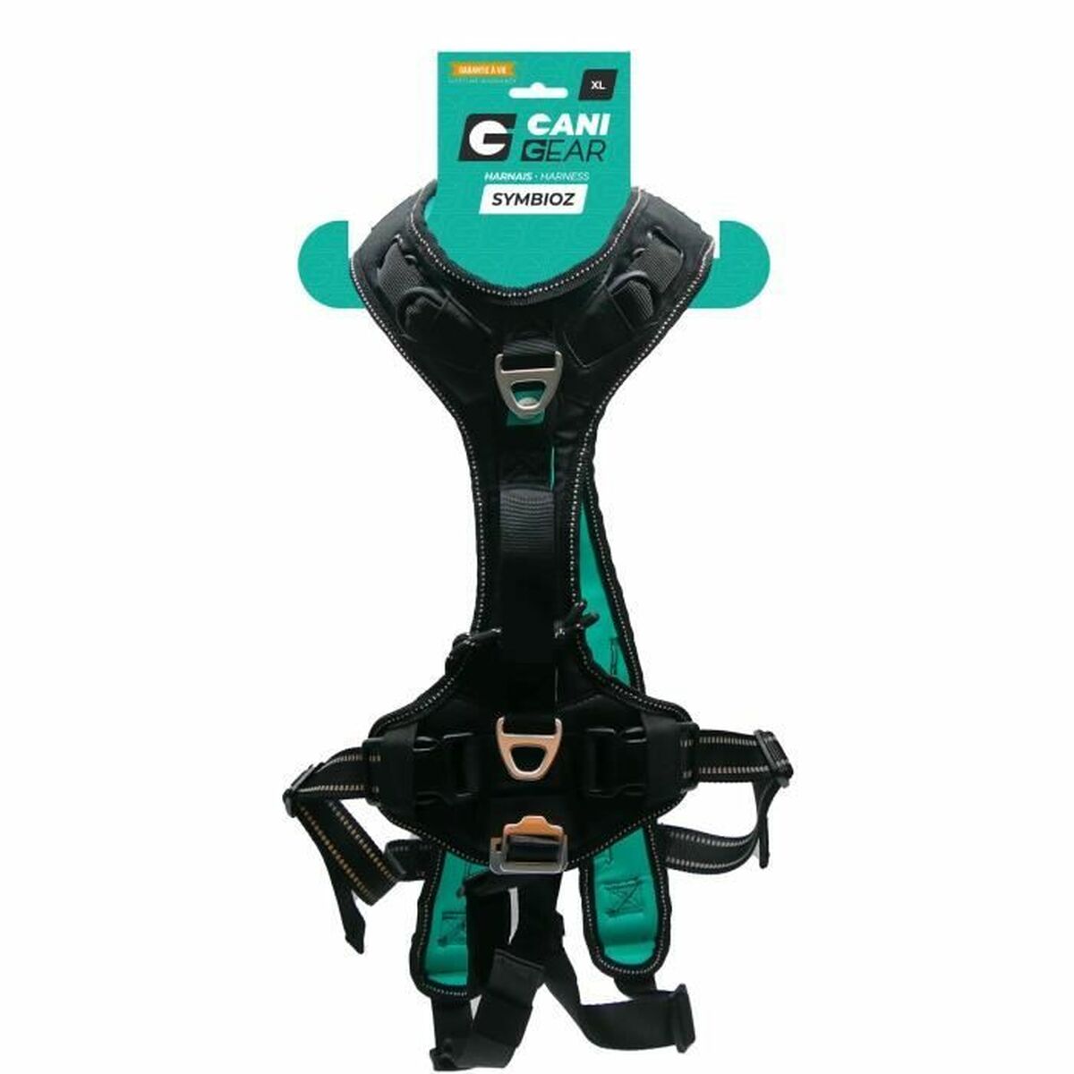 Hundsele SYMBIOZ Svart XL