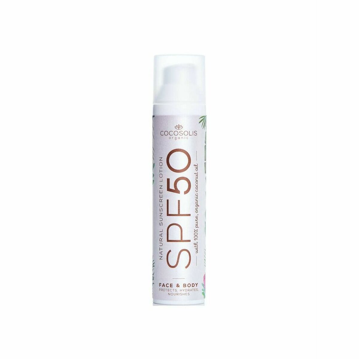 Solskydd Cocosolis Natural Sunscreen Spf 50 100 ml