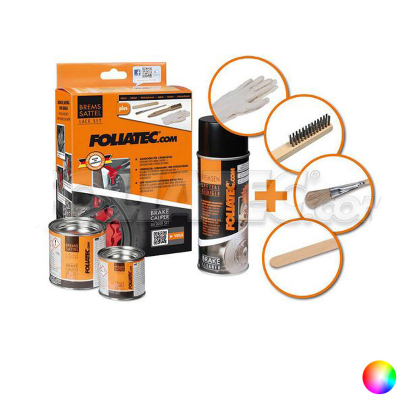 Målarset Foliatec (4 pcs) (Färg: Grön)