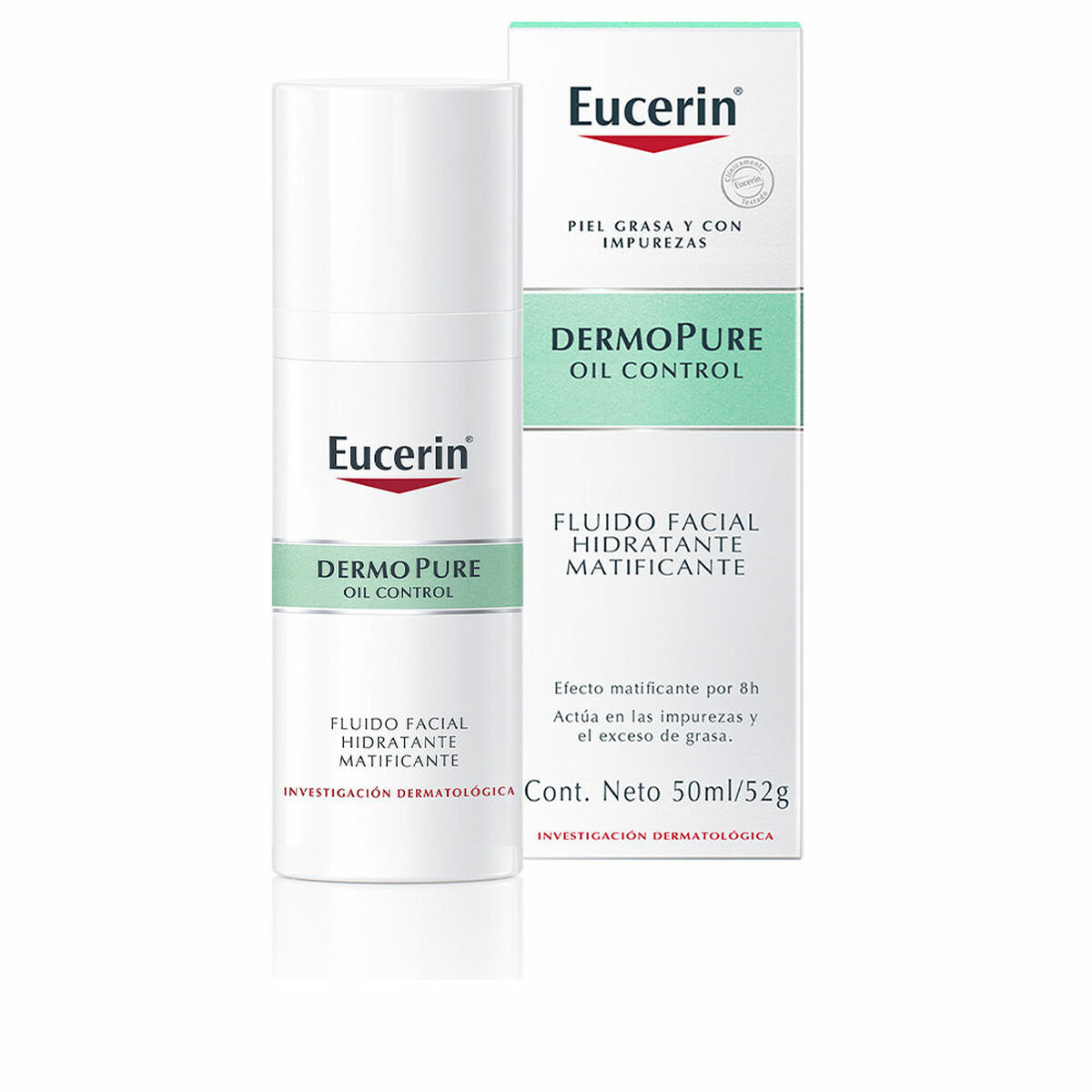 Fuktande och mattande vatten Eucerin Dermopure 50 ml