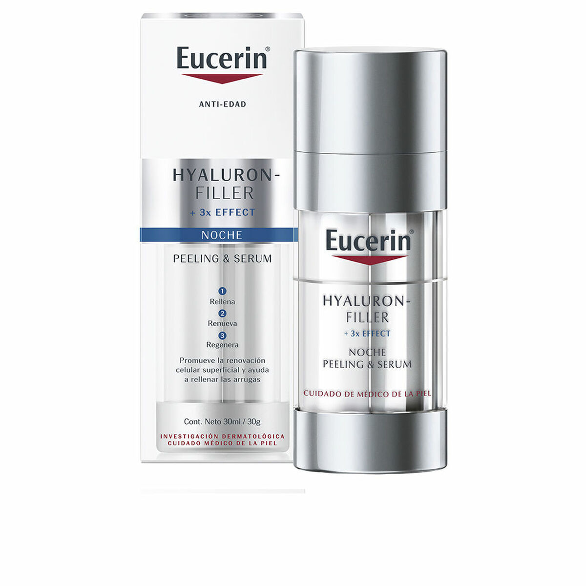 Nattserum anti-age Eucerin Hyaluron Fillernight 30 ml