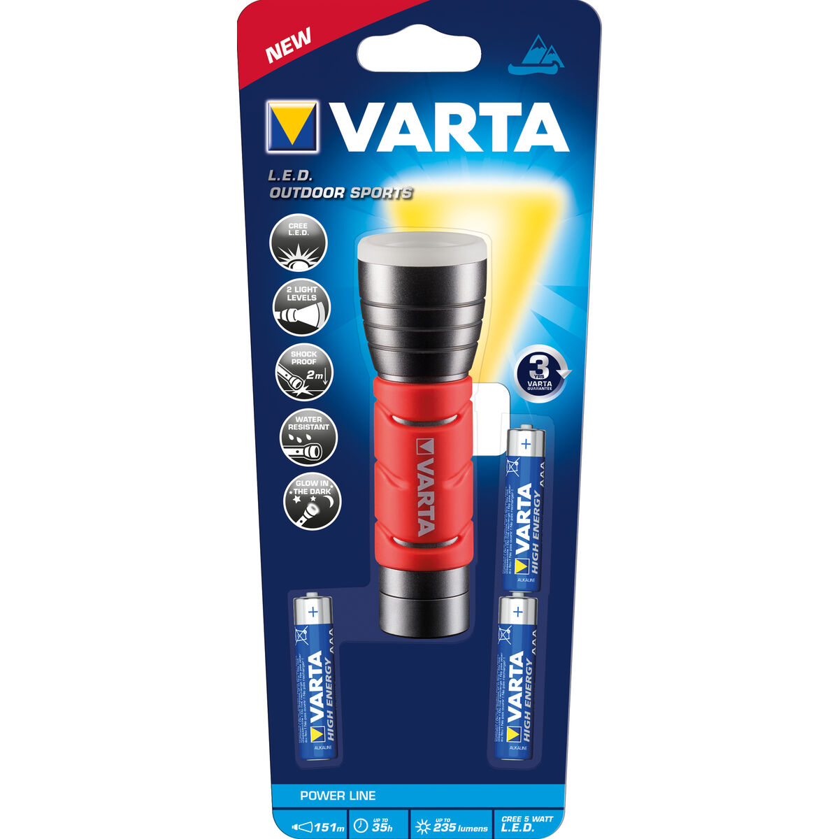 Ficklampa Varta 17627101421