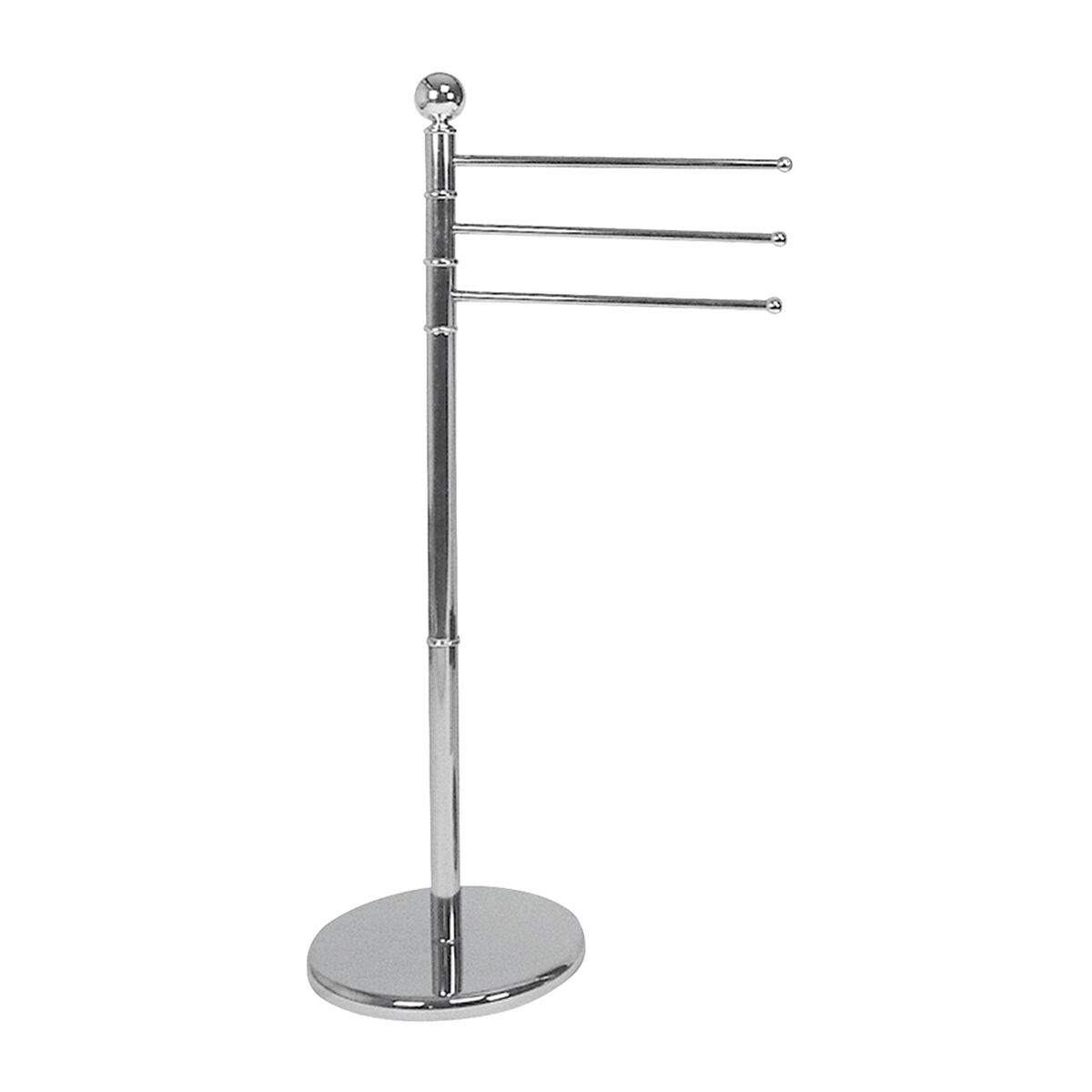 Handdukshängare golvmodell Wenko Exclusive 90 x 48.5 x 28.5 cm Silvrig