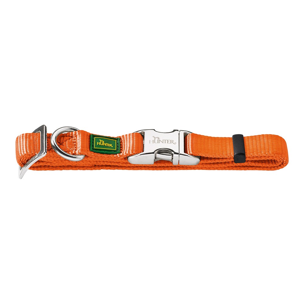 Hundhalsband Hunter Alu-Strong Orange Storlek M (40-55 cm)
