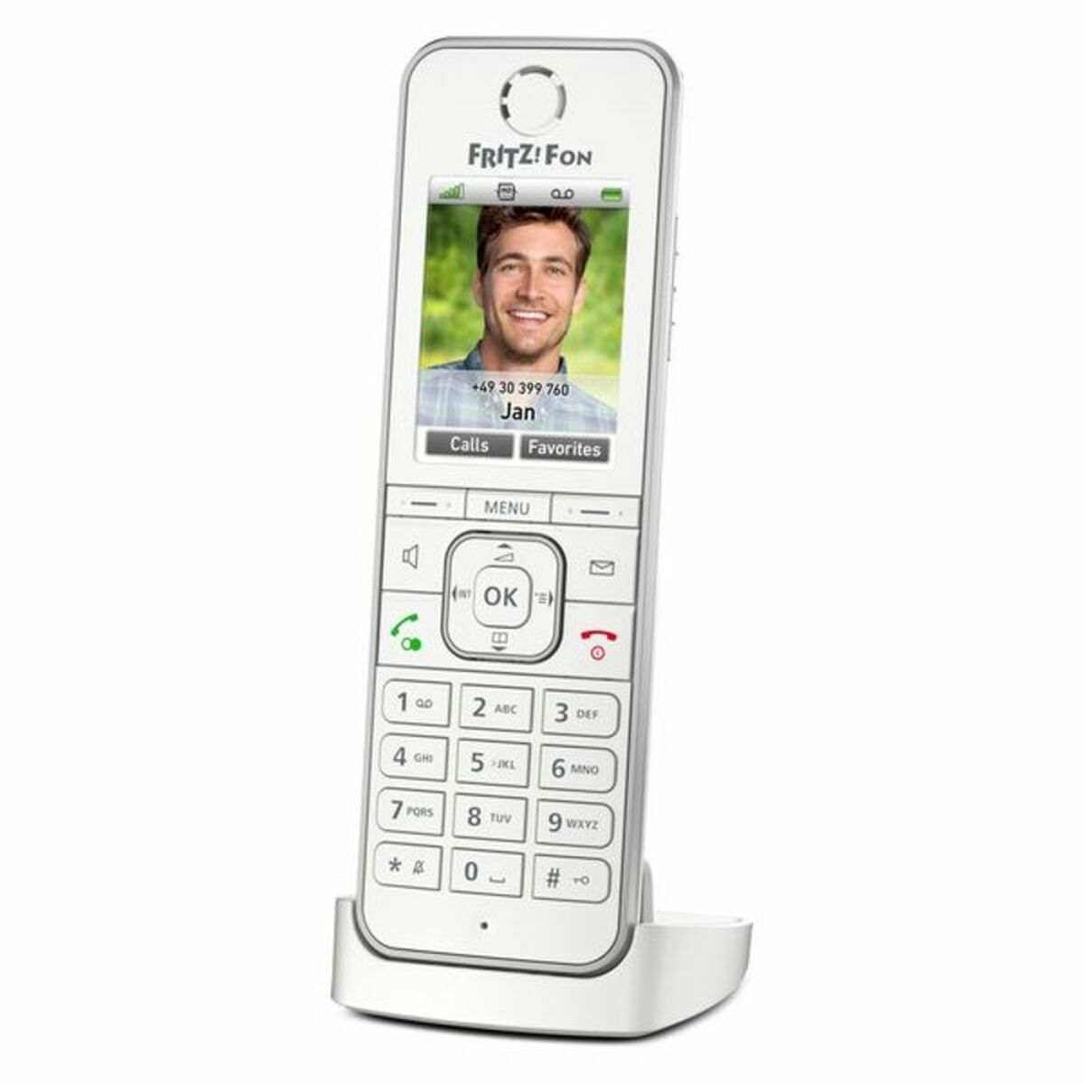 Trådlös Telefon Fritz! 20002875 Vit