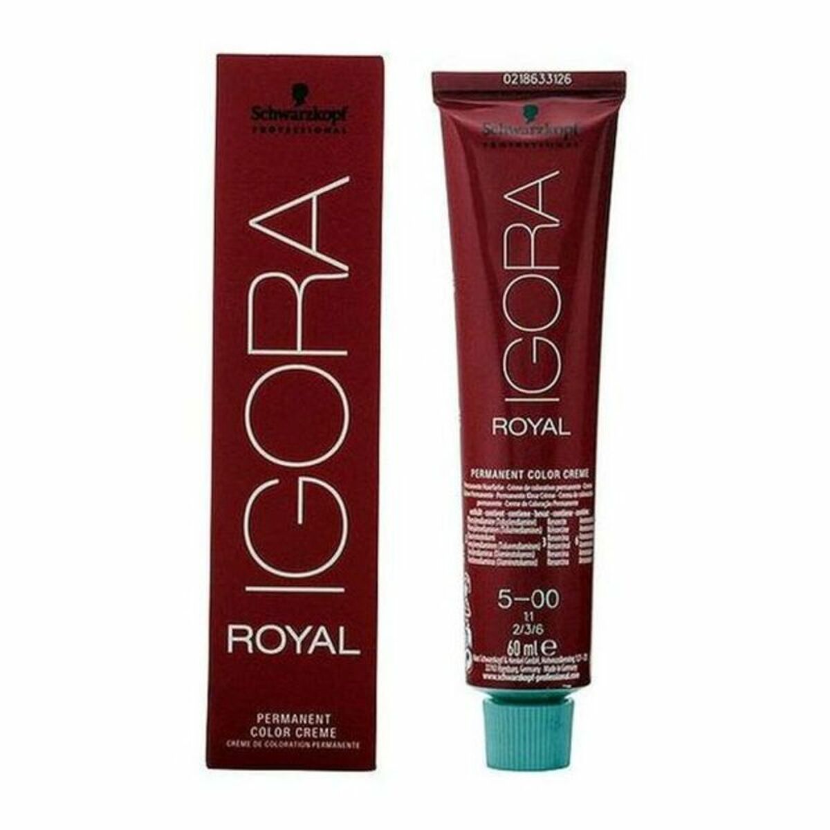 Permanent hårfärg Igora Royal Schwarzkopf 5-00 (60 ml)