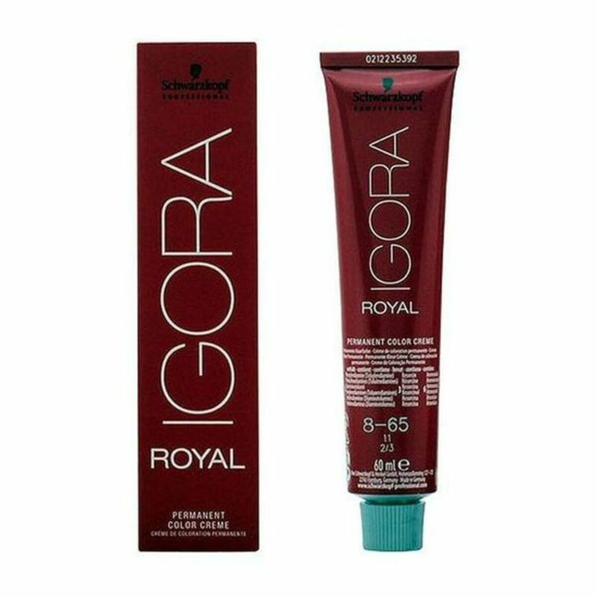 Permanent hårfärg Igora Royal Schwarzkopf 8-65 (60 ml)