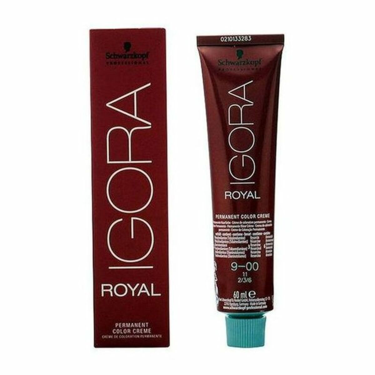 Permanent hårfärg Igora Royal Schwarzkopf Igora Royal 9-00 Nº 9-00 Nº 9.0-rubio muy claro 60 ml