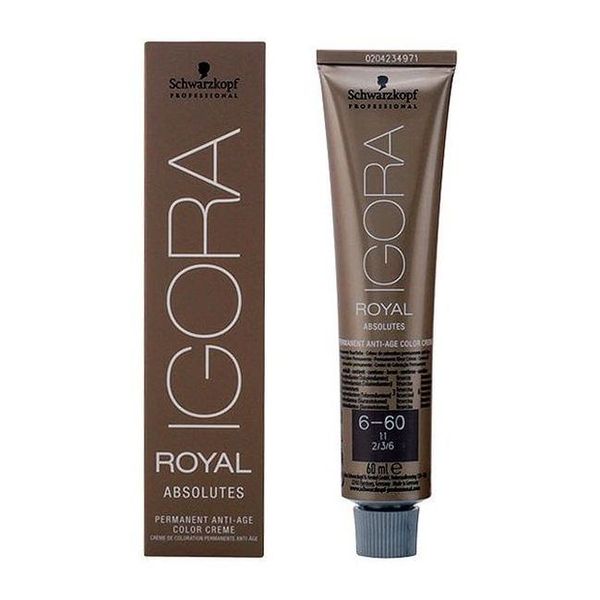 Permanent Anti-Ageing färg Igora Royal Absolutes Schwarzkopf 609494 Nº 6-60 Nº 6-60 60 ml
