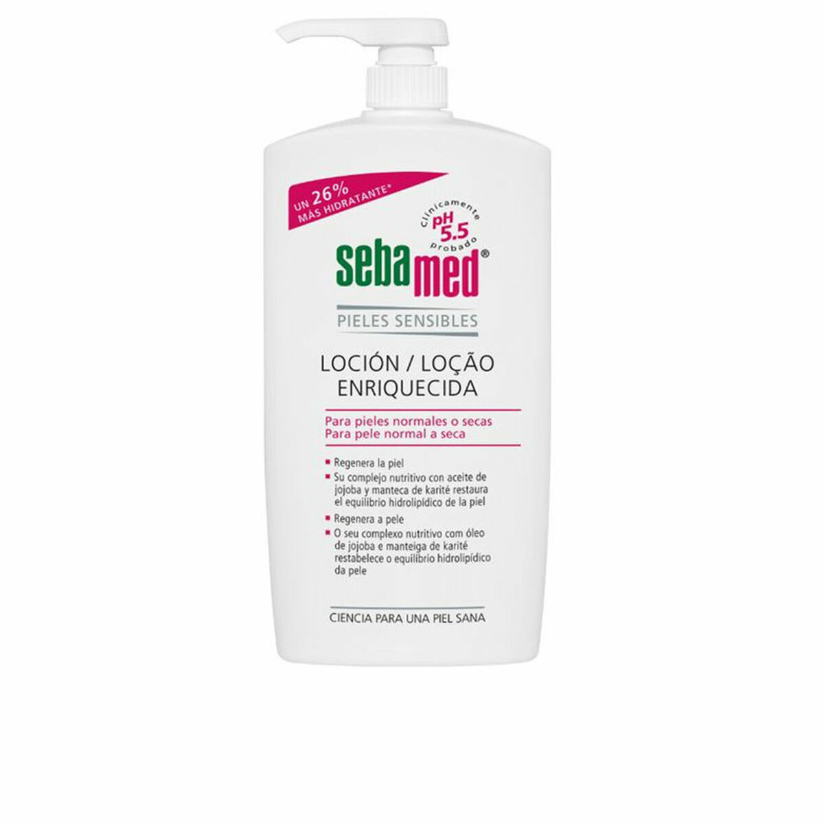 Kroppslotion Sebamed 750 ml