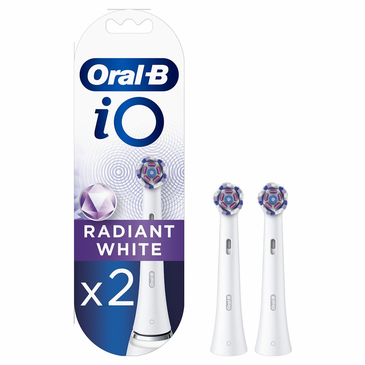 Tandborsthuvud Oral-B IO WW-2FFS 2UD Vit 2 antal