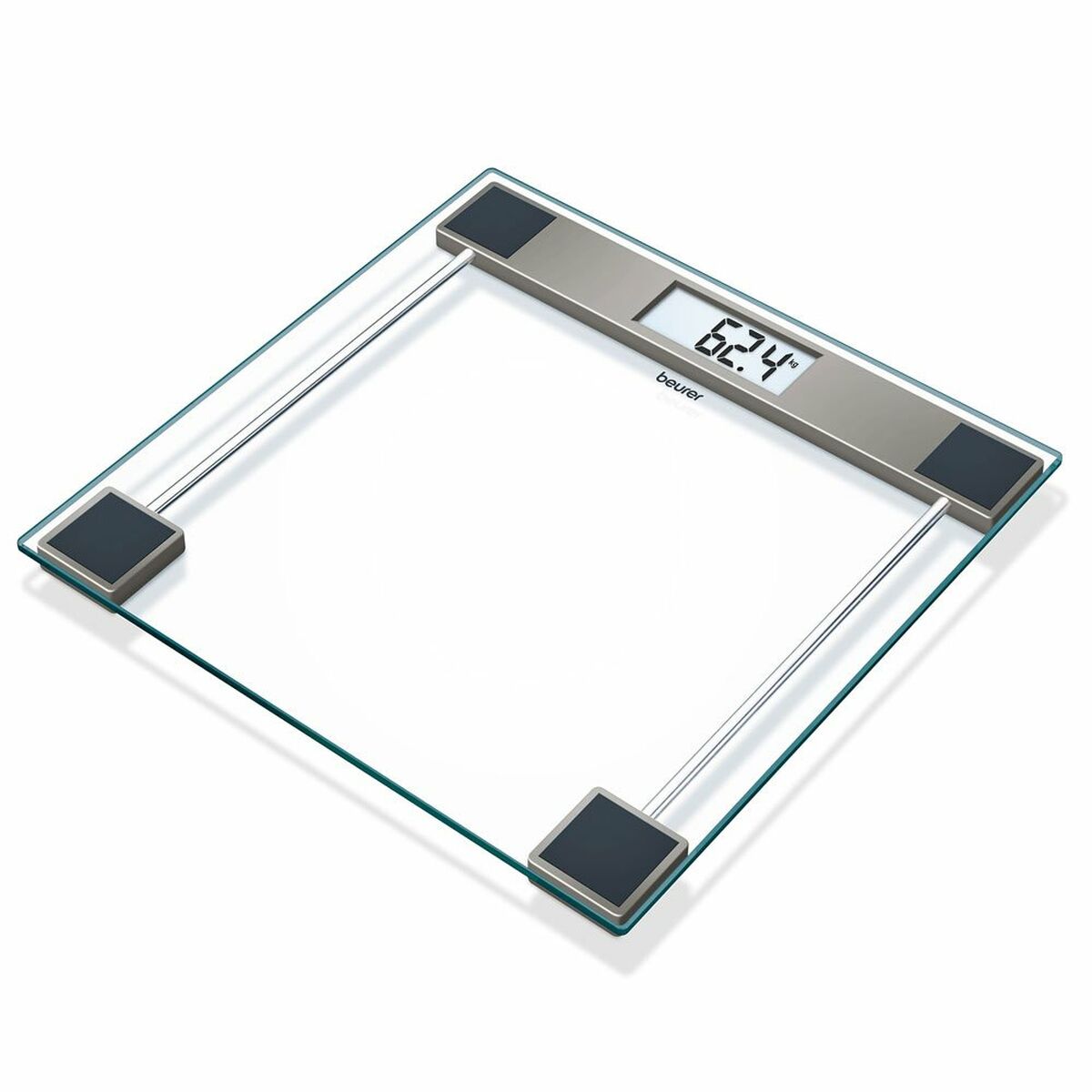 Digital Badrumsvåg Beurer GS14 Transparent (1 antal)
