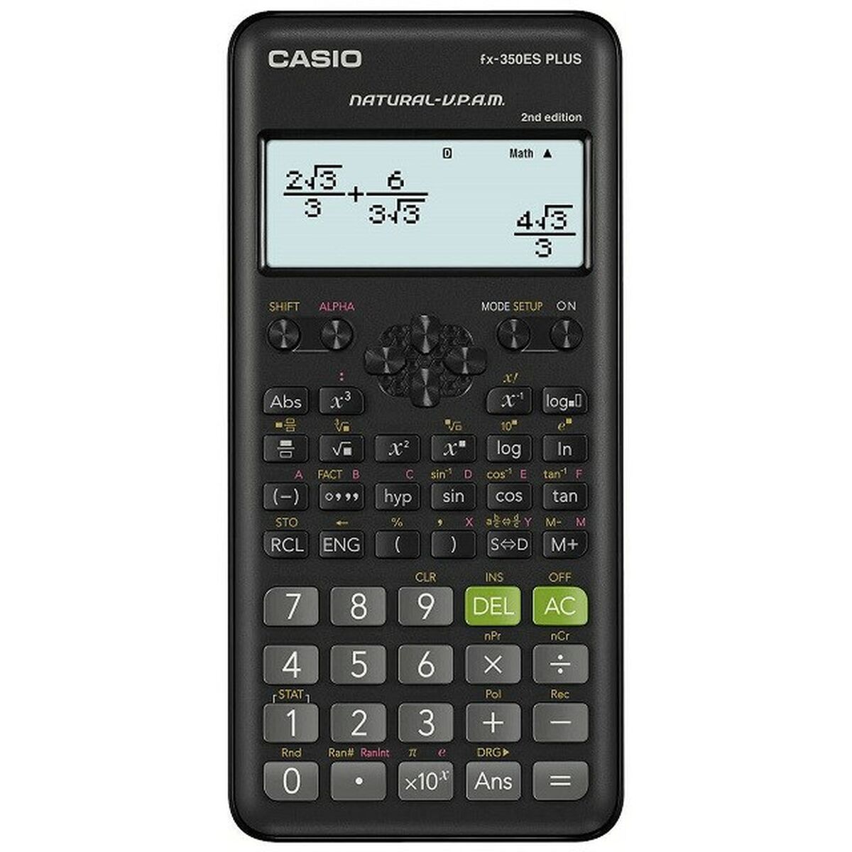 Kalkylator Casio Svart