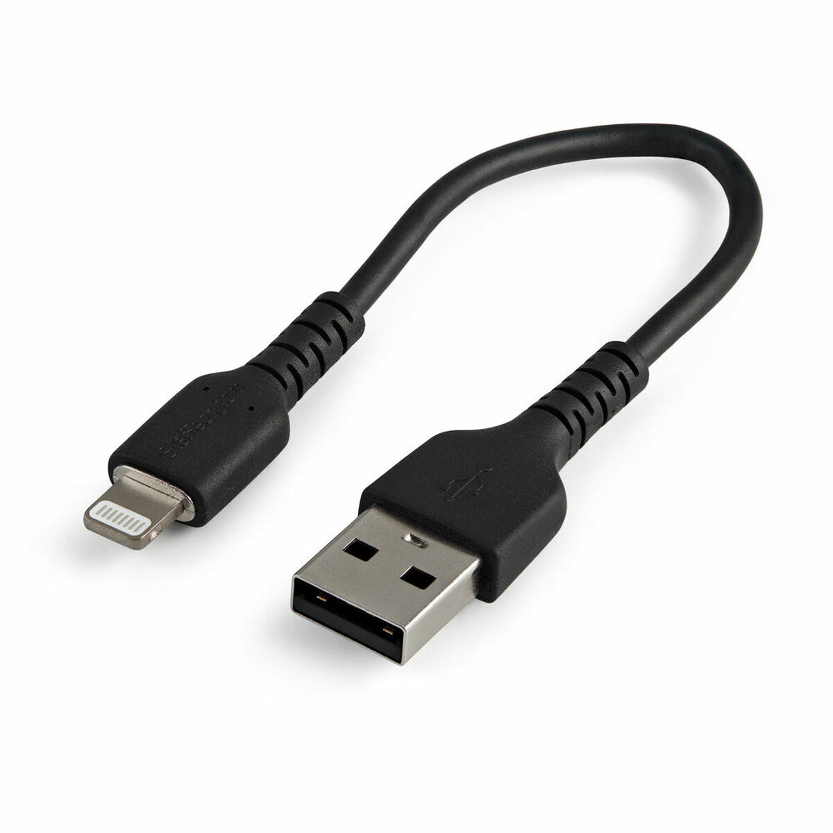Kabel USB till Lightning Startech RUSBLTMM15CMB Svart 15 cm