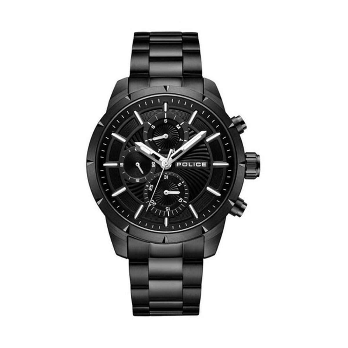 Herrklocka Police PEWJK2227107 Svart