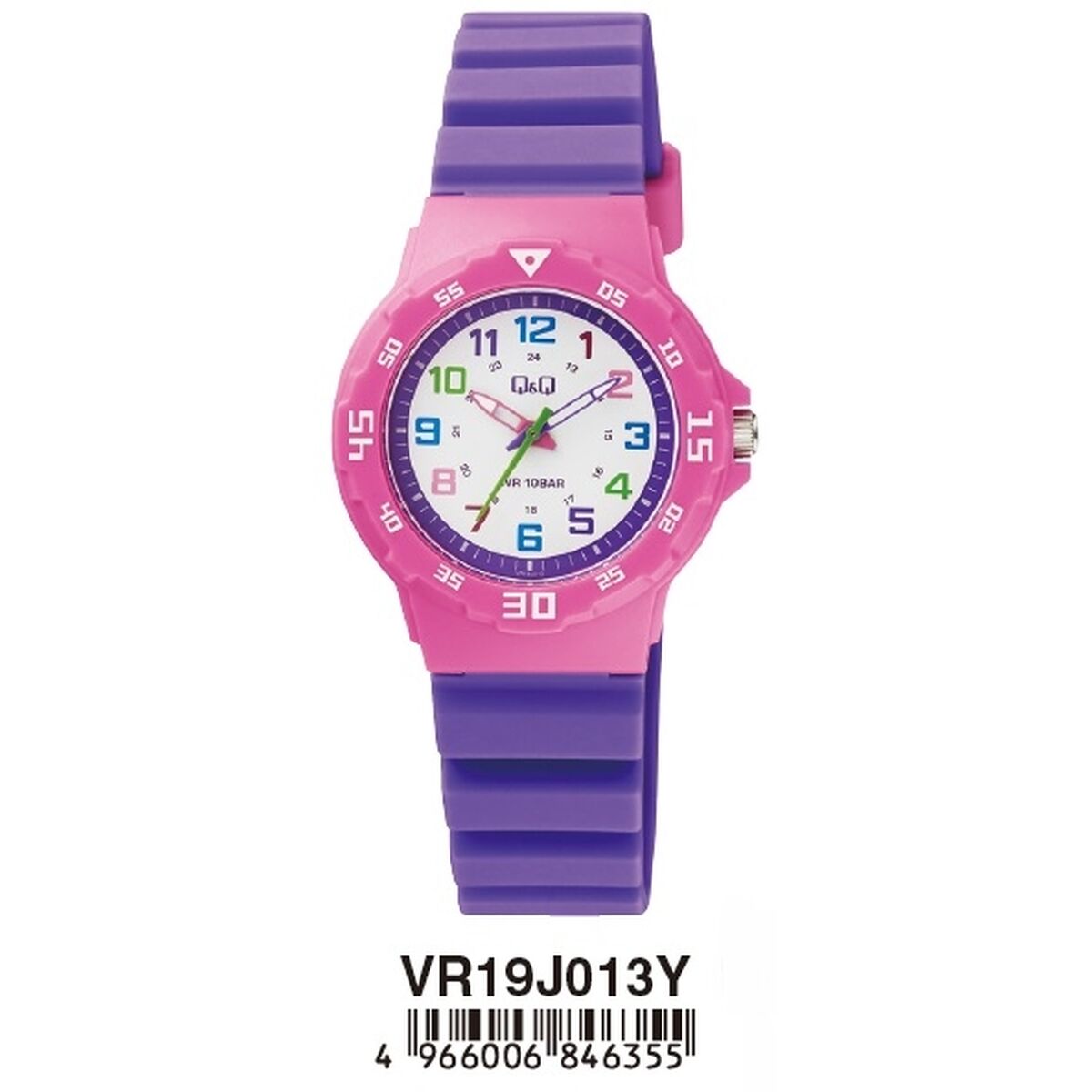 Barnklocka Q&Q VR19J013Y (Ø 33 mm)