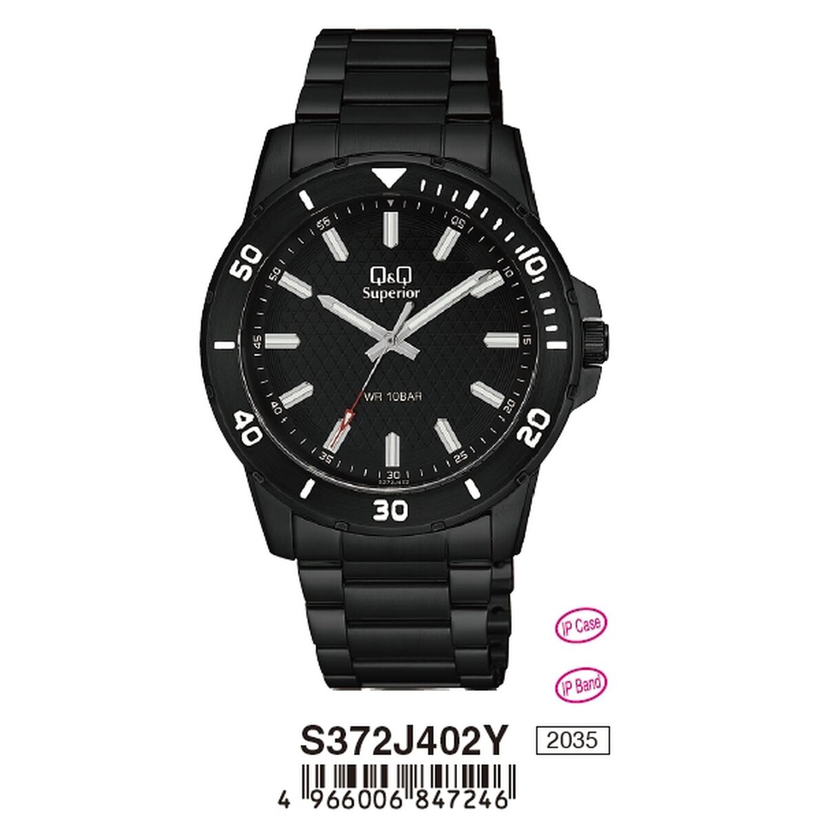 Herrklocka Q&Q S372J402Y