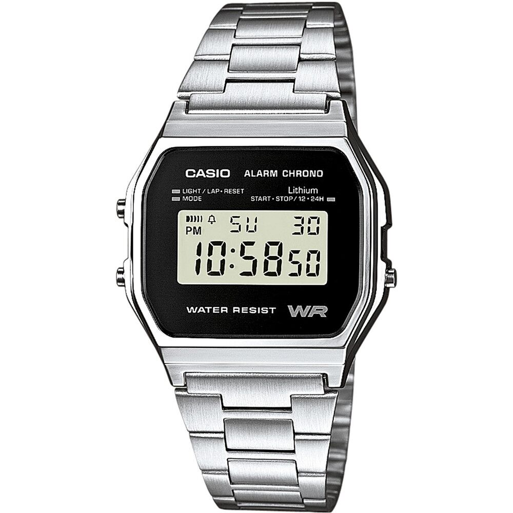 Damklocka Casio A158WEA-1EF