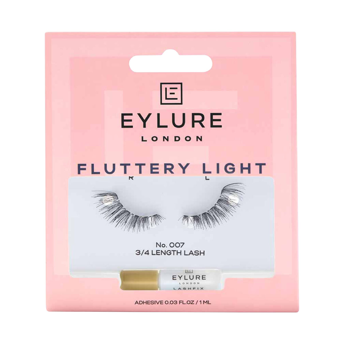 Set med falska ögonfransar Eylure Fluttery Nº 007
