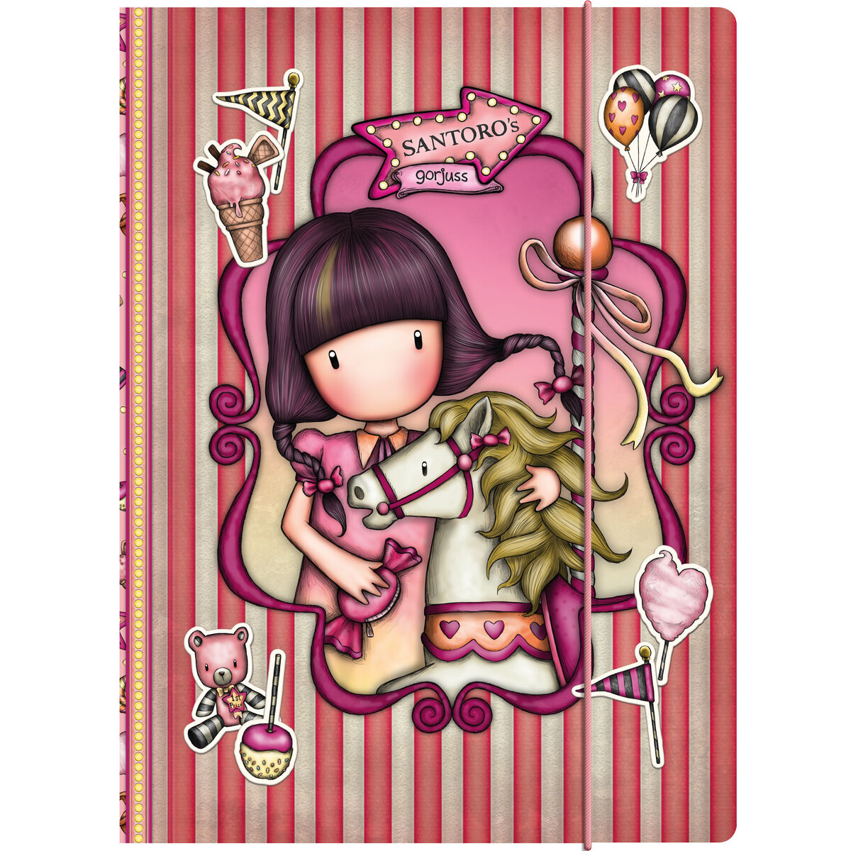 Folder Gorjuss Carousel A4 Lax (24.8 x 9 x 33.4 cm)