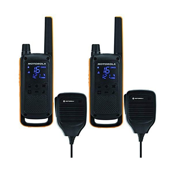 Walkie-Talkie Motorola T82 Extreme RSM (2 Pcs) Svart Gul