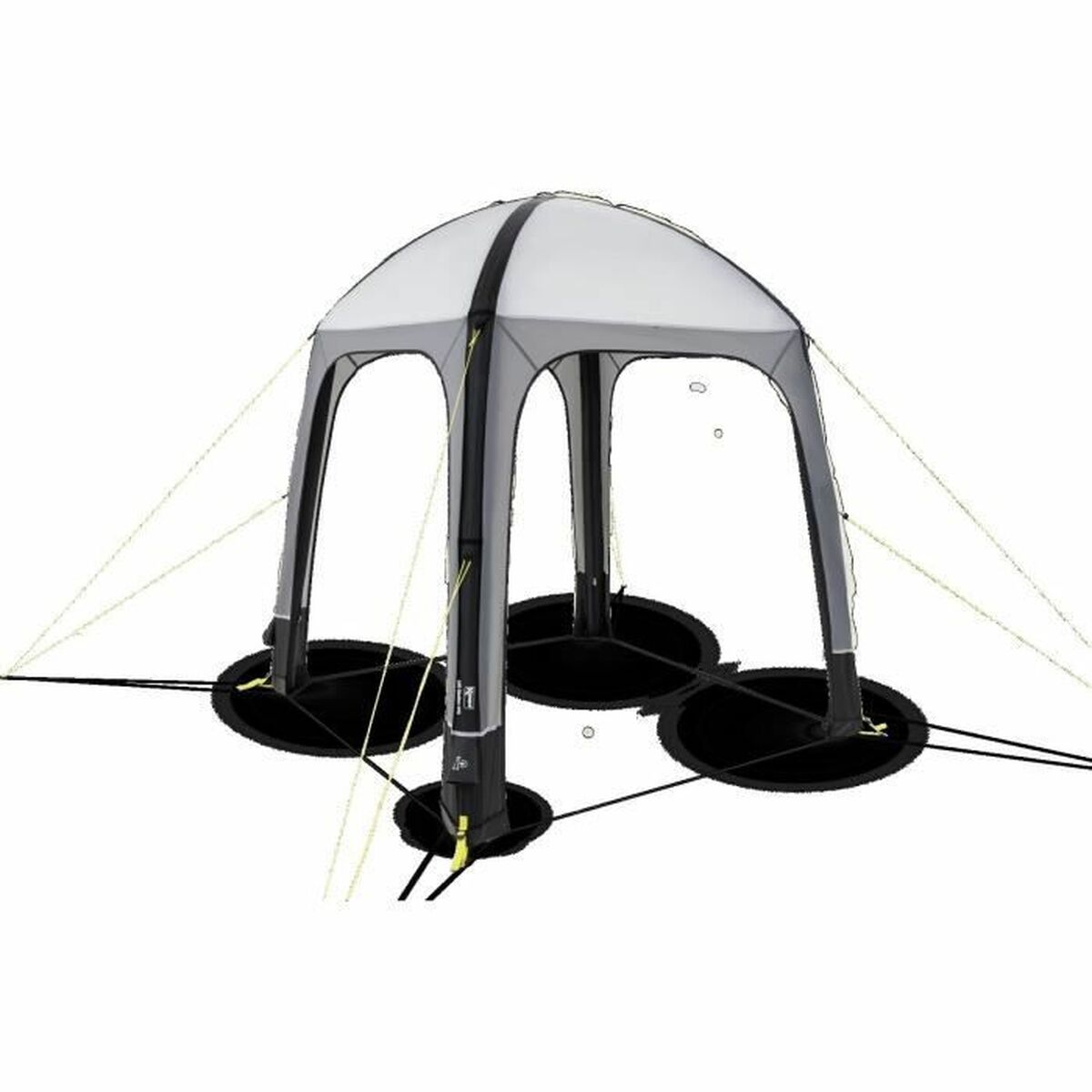 Strandtält Kampa Grå 2 x 2 m