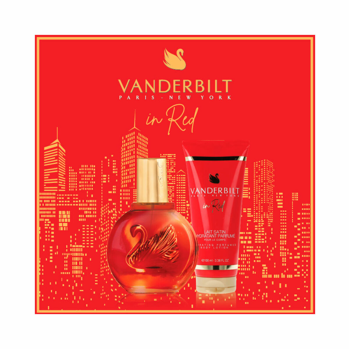Parfymset Damer Vanderbilt IN RED 2 Delar