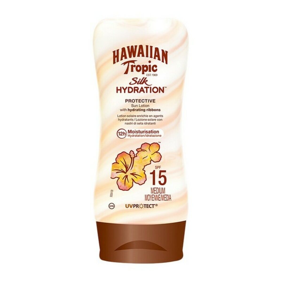 Sol Lotion Silk Hawaiian Tropic Spf 15 - 180 ml