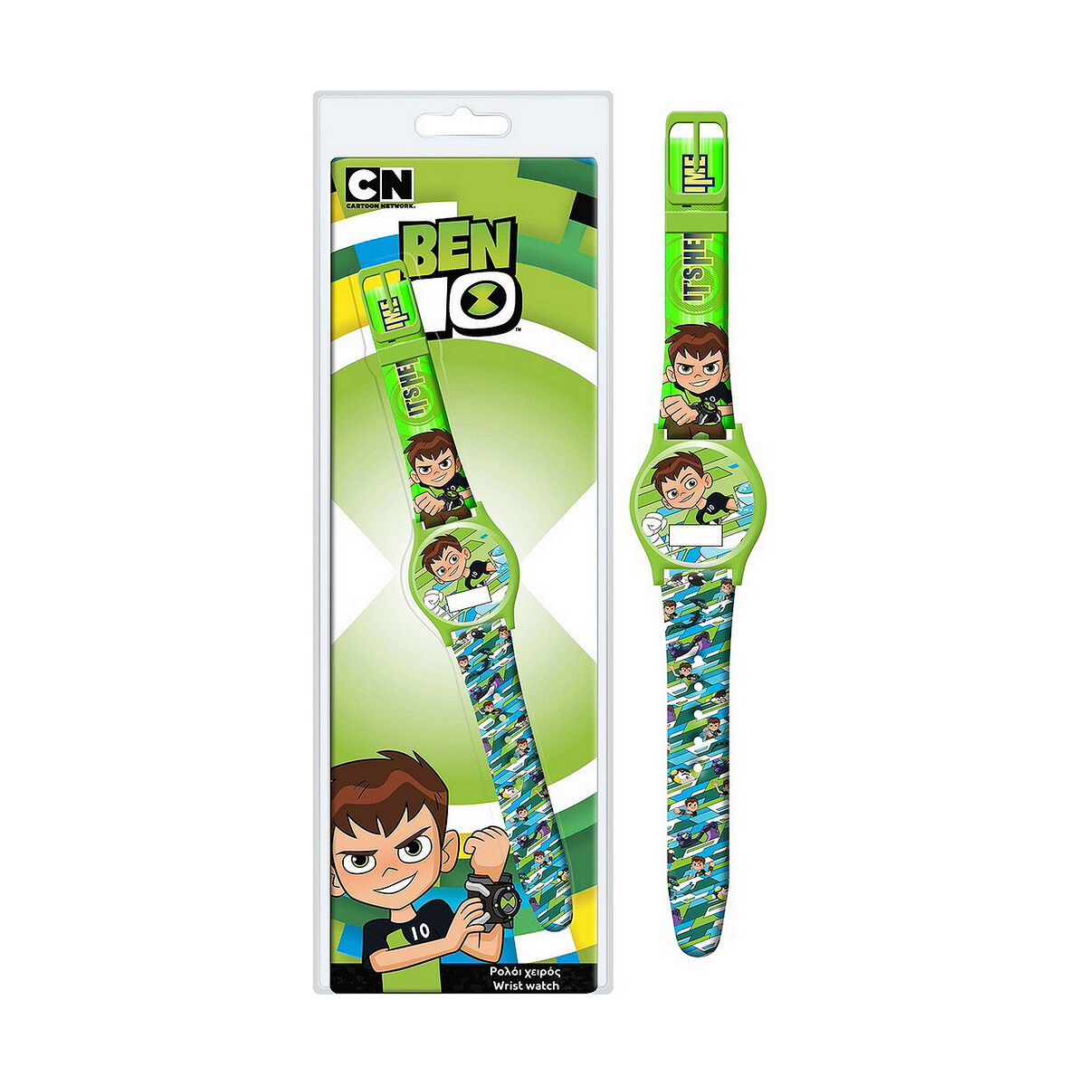 Barnklocka Ben 10 BEN 10 - BLISTER PACK ***SPECIAL PRICE*** (Ø 33 mm)