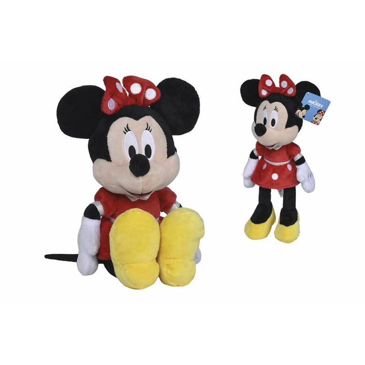 Mjukisleksak Minnie Mouse 35 cm Röd